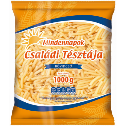 Mindennapok Családi Tésztája Rövidcső tojás nélküli száraztészta 1 kg