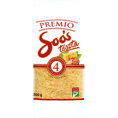 Soós Premio boglyas cérna házi jellegű négytojásos száraztészta 200 g