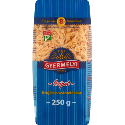 Gyermelyi csipet 8 tojásos száraztészta 250 g