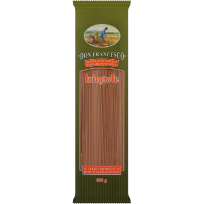 Don Francesco Integrale spagetti teljes kiőrlésű durum száraztészta 500 g