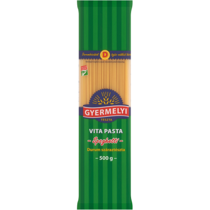 Gyermelyi Vita Pasta Spaghetti durum száraztészta 500 g