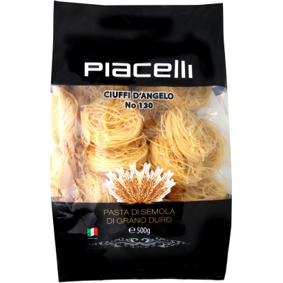 PIACELLI Ciuffi d'angelo durum száraztészta 500g
