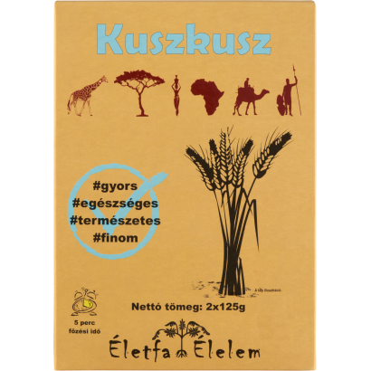 Életfa Élelem kuszkusz 2 x 125 g