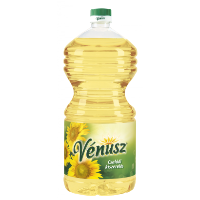 Vénusz 100% első préselésű finomított napraforgó-étolaj 3 l