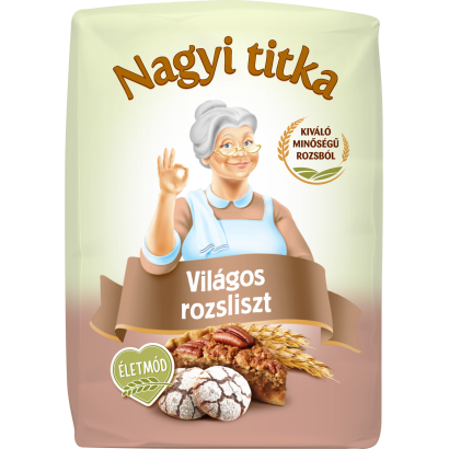 Nagyi titka világos rozsliszt 1 kg