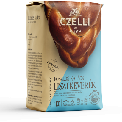 Czelli Malom foszlós kalács lisztkeverék 1 kg