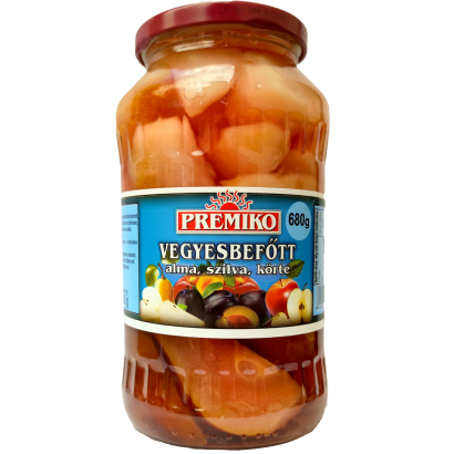 Prémium vegyesbefőtt 680 g/720 ml
