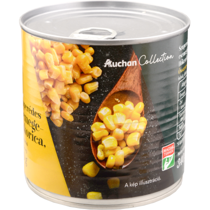 Auchan Collection Gazdától az asztalig szuperédes csemegekukorica 340/285 g