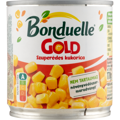 Bonduelle Gold morzsolt csemegekukorica 170 g