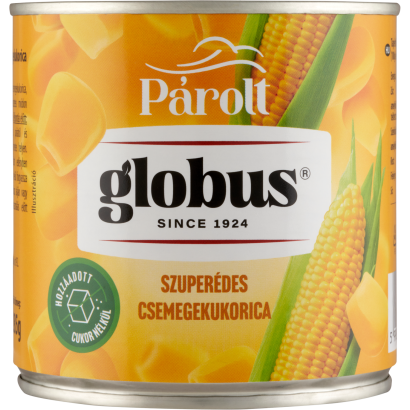 Globus párolt szuperédes csemegekukorica 340 g
