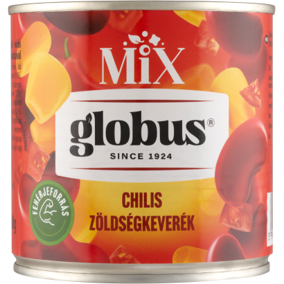 Globus Mix chilis zöldségkeverék 400 g
