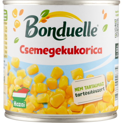 Bonduelle morzsolt csemegekukorica 340 g