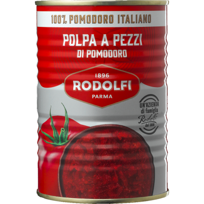 Rodolfi durvára aprított paradicsom 400 g