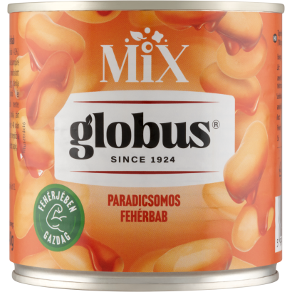 Globus Mix paradicsomos fehérbab 400 g