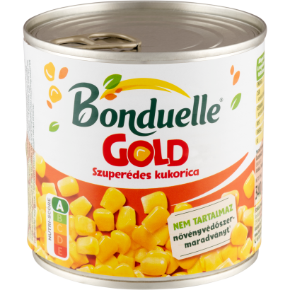 Bonduelle Gold morzsolt csemegekukorica 340 g
