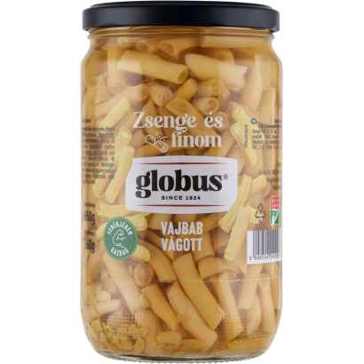 Globus Zsenge és finom vágott vajbab 660 g