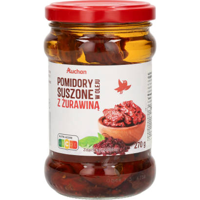 Auchan Kedvenc szárított paradicsom 270/150 g