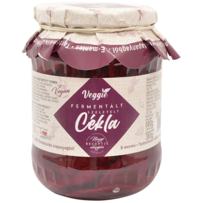 Veggie fermentált szeletelt cékla 380 g