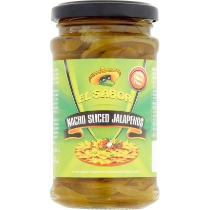 El Sabor szeletelt jalapeno 225 g