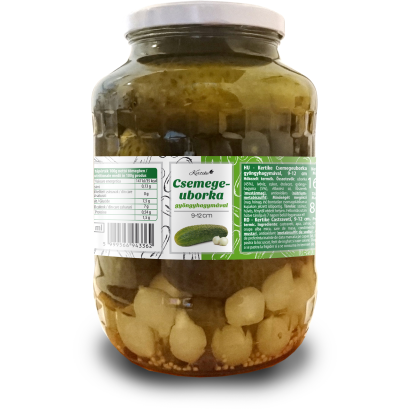 Kertike csemegeuborka gyöngyhagymával 1700 ml