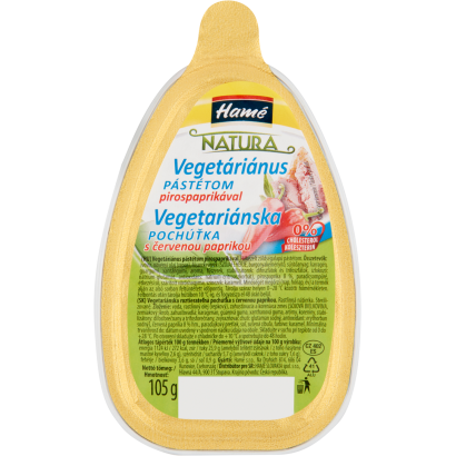 Hamé Natura vegetáriánus pástétom pirospaprikával 105 g