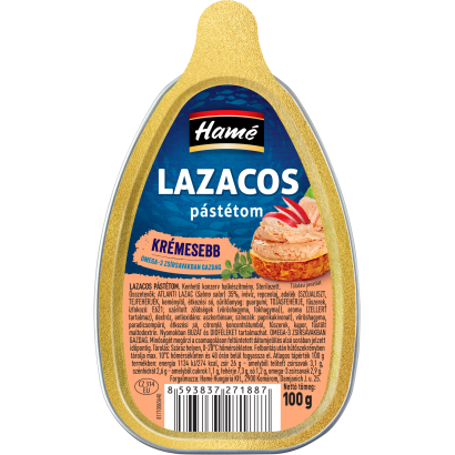 Hamé lazacos pástétom 100 g