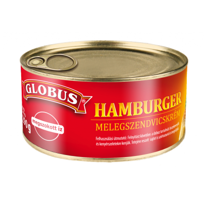 Globus hamburger ízesítésű melegszendvicskrém 290 g