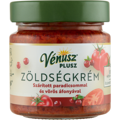 Vénusz Plusz zöldségkrém szárított paradicsommal és vörös áfonyával 180 g