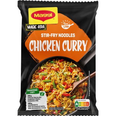 Maggi Magic Asia currys pirított tészta 185 g