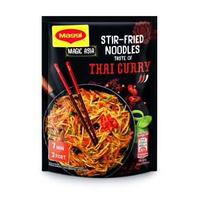 Maggi Magic Asia tészta thai curry ízesítésű szósszal 128 g