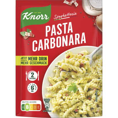 Knorr tésztás készétel carbonara szósszal 172 g
