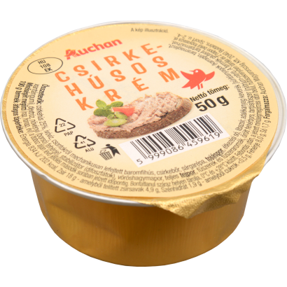 Auchan Kedvenc  csirkehúsos krém 50 g