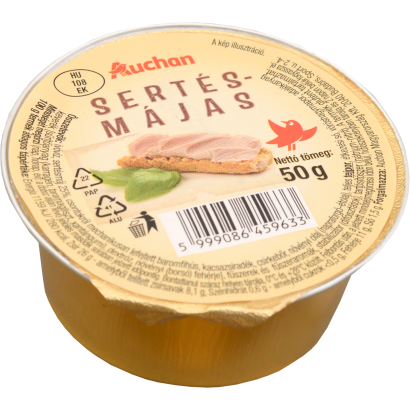 Auchan Kedvenc sertésmájas 50 g