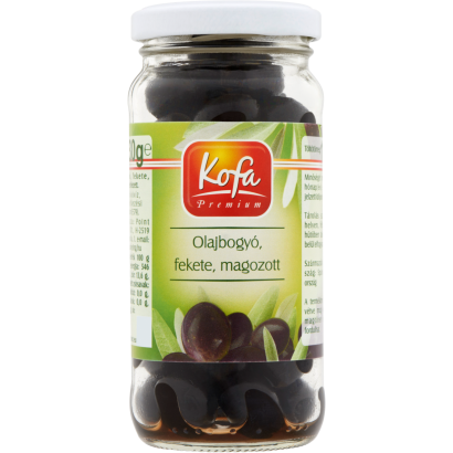 Kofa fekete magozott olívabogyó 880 g