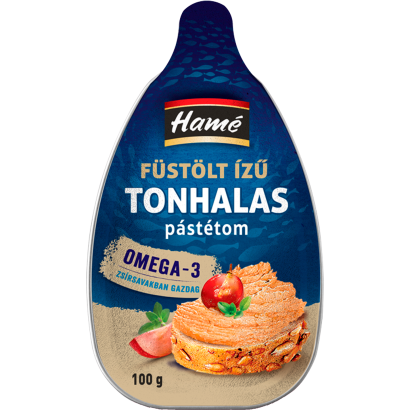 Hamé füstölt ízű tonhalas pástétom 100 g