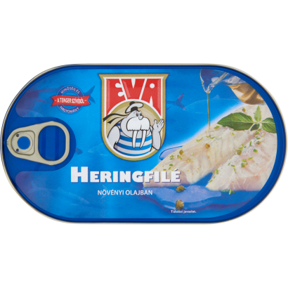 Eva heringfilé növényi olajban 170 g