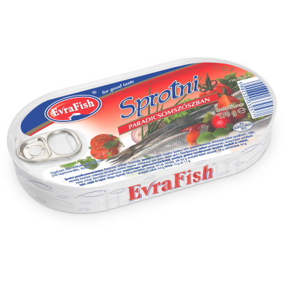 EvraFish Sprotni paradicsomos 170 g
