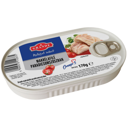 GRANDE makrélafilé paradicsomszószban 170 g