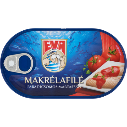 Eva makrélafilé paradicsomos mártásban 170 g