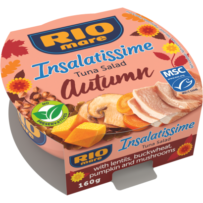 Rio Mare Insalatissime Autumn készétel zöldségekkel és tonhallal 160 g