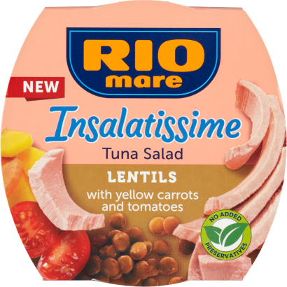 Rio Mare Insalatissime Lentils zöldséges készétel tonhallal 160 g