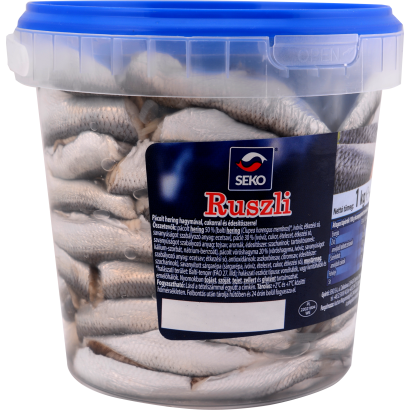 SEKO RUSZLI- PÁCOLT HERING 1000g/ 700 g