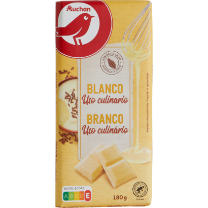 Auchan Kedvenc fehér csokoládé 180 g