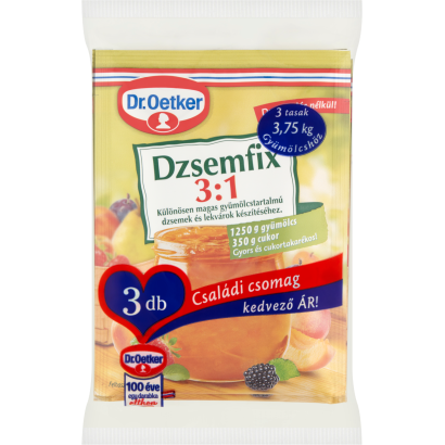 Dr. Oetker dzsemfix 3:1 3 x 25 g