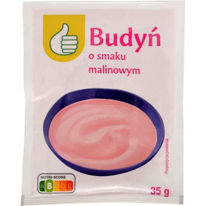 Auchan Tipp málna ízű pudingpor 35 g