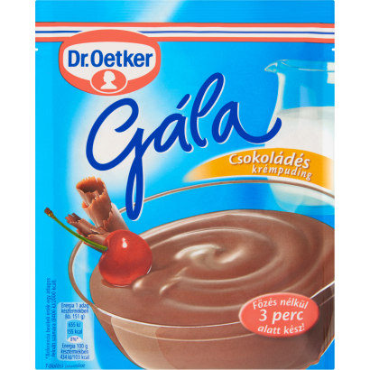 Dr. Oetker Gála csokoládés krémpudingpor 104 g