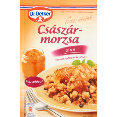 Dr. Oetker Édes Ételek császármorzsa alappor mazsolával 200 g