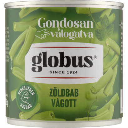 Globus vágott zöldbab 400 g
