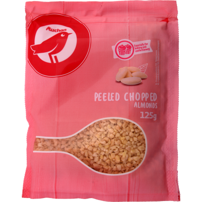 Auchan Kedvenc Hántolt mandula darabolt 125 g