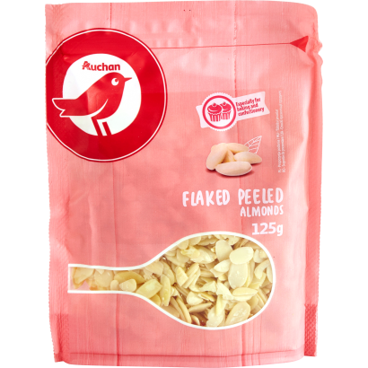 Auchan Kedvenc Hántolt mandula szelet 125 g